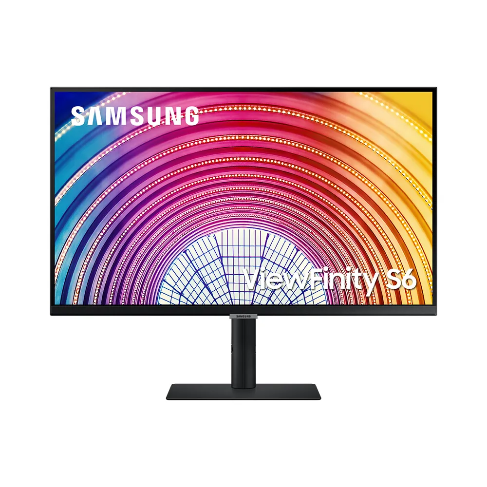 【SAMSUNG 三星】S27A600NAC 27型 IPS 2K 75Hz 窄邊美型螢幕(FreeSync/HDR10/樞紐旋轉)