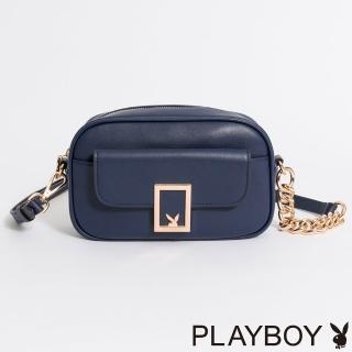 【PLAYBOY】相機包 Myself系列(藍色)