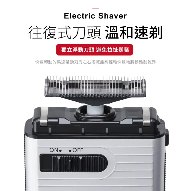 【Panasonic 國際牌】攜帶式電動迷你刮鬍刀 ES-RS10-S 日本製(父親節)