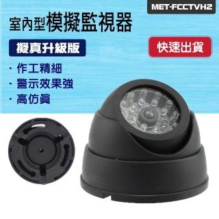 【職人工具】偽裝監視器 高模擬監視器 逼真假攝影機 假監控 假鏡頭 假監視器(185-FCCTVH2 模擬監視器)