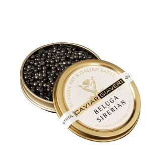 【CAVIAR GIAVERI 珈費里】貝魯迦魚子醬 15g(白蓋 Beluga&Siberian)