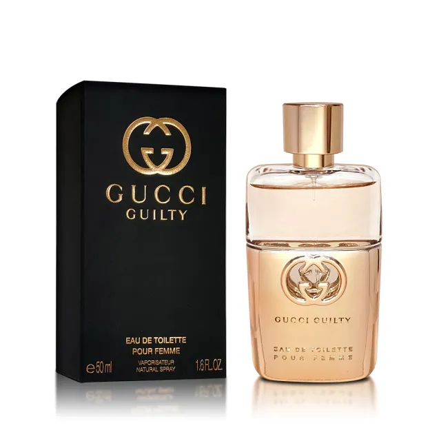 GUCCI 古馳】Guilty 罪愛女性淡香水50ML(專櫃公司貨) - momo購物網