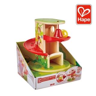 【德國Hape】叢林滾球滑梯(木製玩具/木頭玩具/彌月禮/生日禮)
