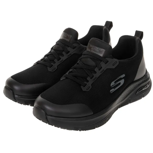 【SKECHERS】女鞋 工作鞋系列 ARCH FIT SR 寬楦款(108023WBLK)