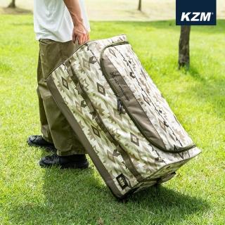 【KZM】KZM 軍事風附輪帳篷萬用收納袋(KZM/KAZMI/收納袋/帳篷/帳篷收納袋/萬用收納袋/露營/camping)