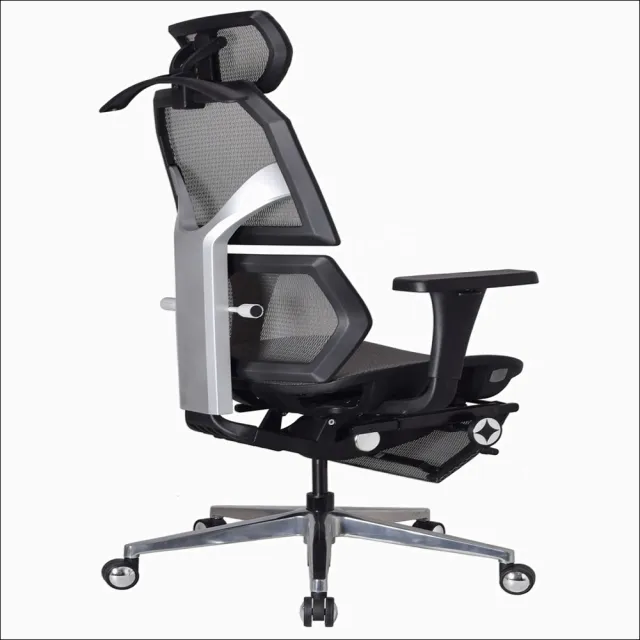 【特力屋】艾索人體工學椅 電腦椅 ESCL-A77 灰 免安運