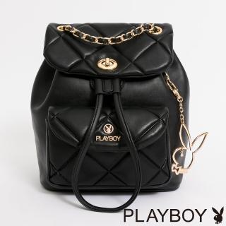 【PLAYBOY】後揹包 Socialite系列(黑色)