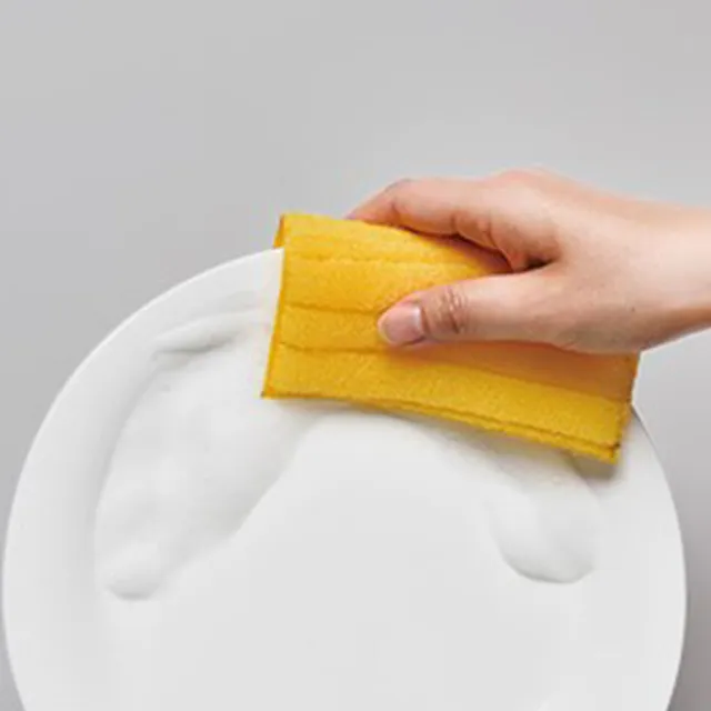 【台隆手創館】LEC GN易凹折食器清潔海綿 K00213(洗碗海綿/菜瓜布)