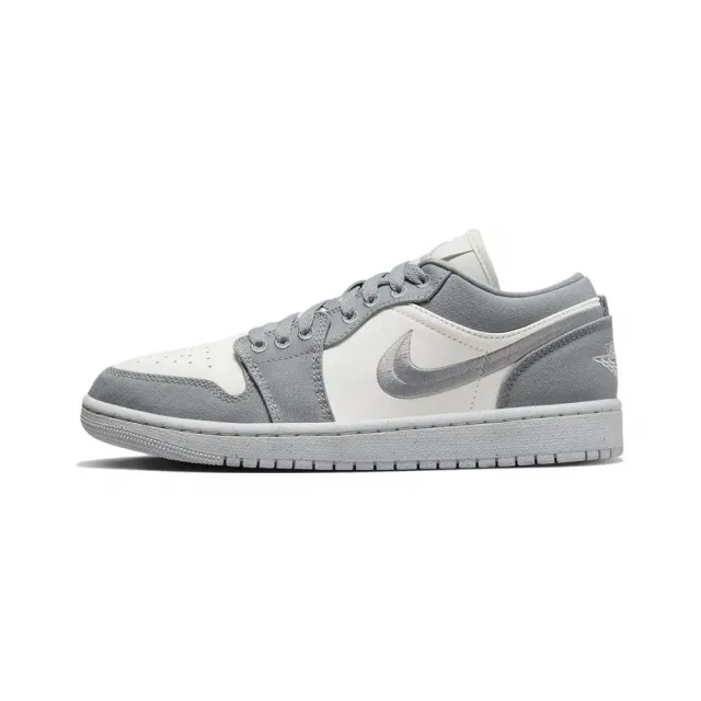 NIKE 耐吉】Air Jordan 1 Low SE Light Steel Grey 鋼灰灰白絲綢男女款