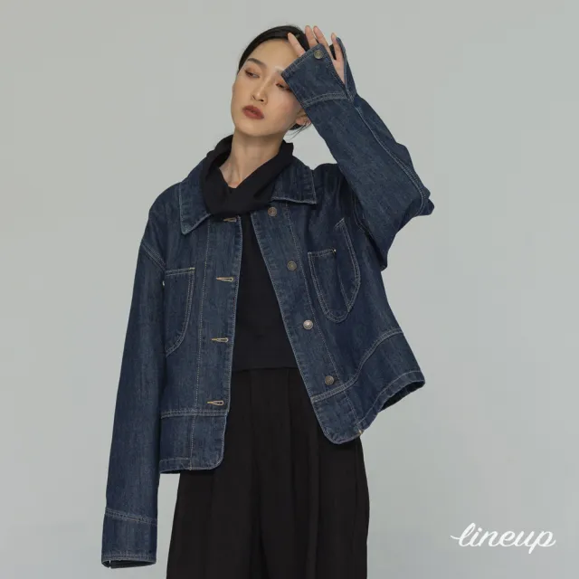 LINE UP DENIM JACKET