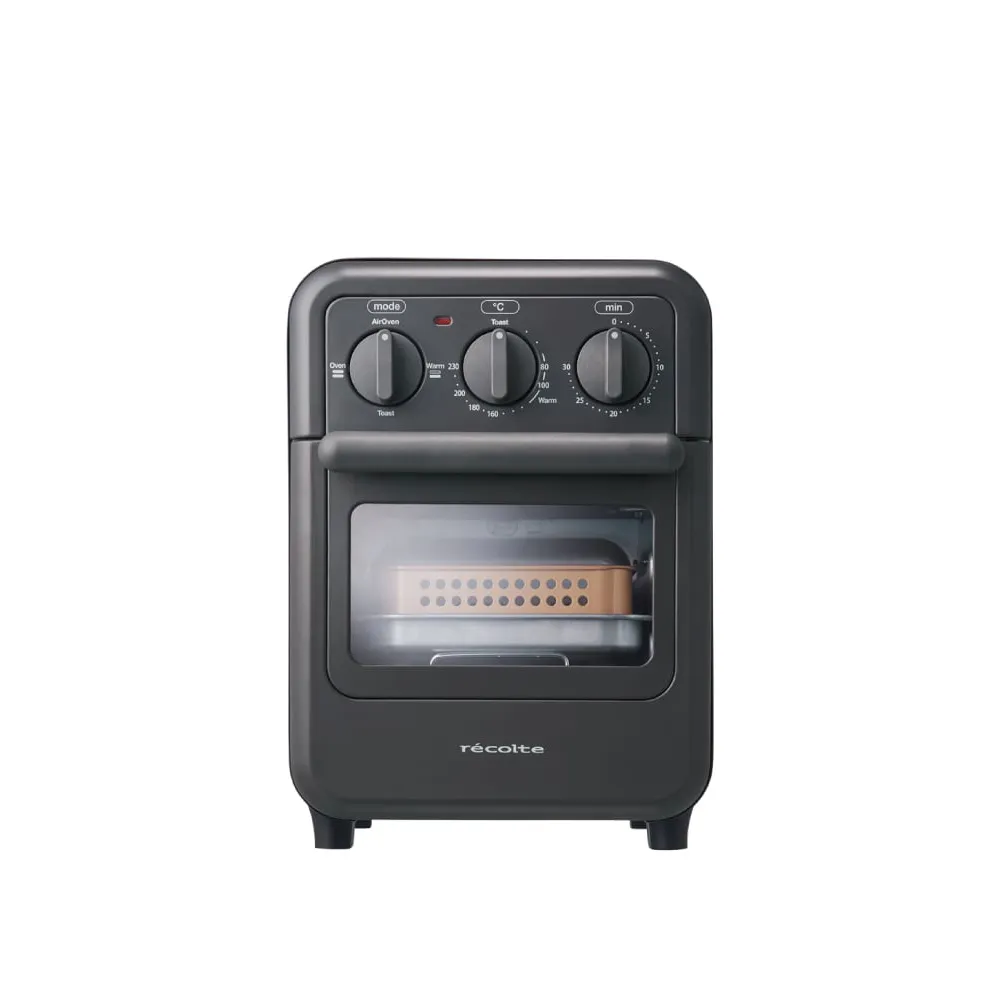 【recolte 麗克特】Air Oven Toaster 氣炸烤箱(RFT-1 磨砂灰限定版)