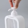 【Dagebeno荷生活】大容量按壓式分裝瓶 透明簡約沐浴乳洗髮精洗衣精洗手乳分裝瓶(大號500ml一入)