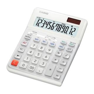 【CASIO 卡西歐】3°度人體工學計算機(DE-12E-WE)