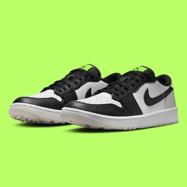 NIKE 耐吉】休閒鞋Air Jordan 1 Low Golf Black Toe 葉綠素黑腳趾男款