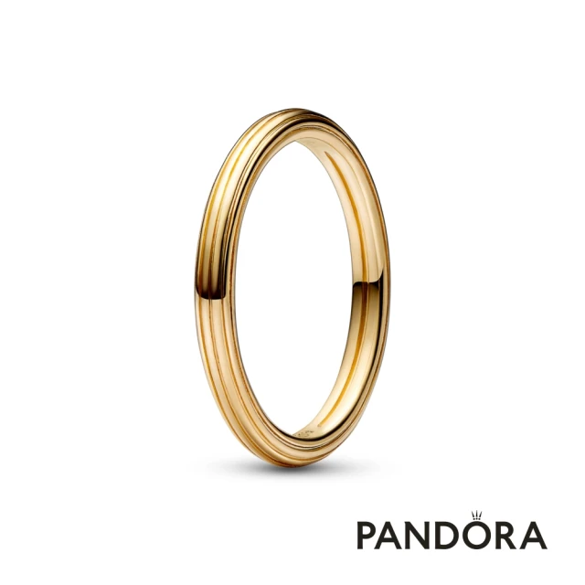 【Pandora 官方直營】Pandora ME 戒指-鍍14k金