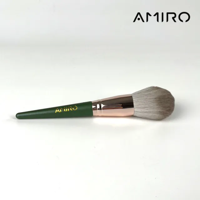 【AMIRO】散粉刷(柔軟刷毛 燙金手柄 適合輕拍打造清透妝效)