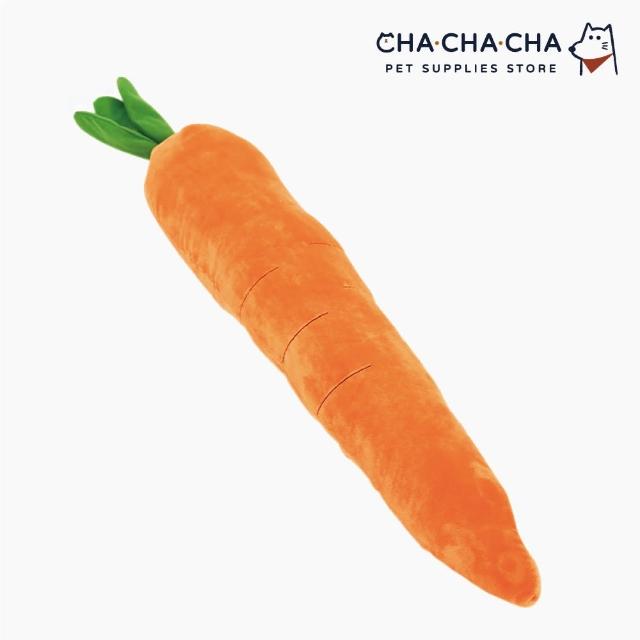 【chachacha】寵物 超大型 紅蘿蔔 發聲玩具(87cm)