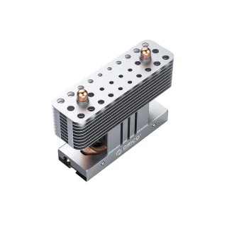 【ORICO】M.2 SSD 電競用四出銅管鋁鰭片散熱器(M2HS8-SV-BP)