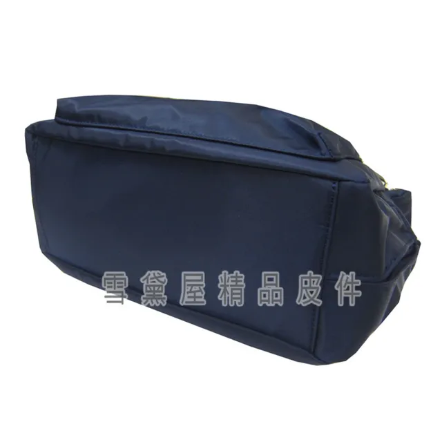 【SNOW.bagshop】雙11 斜側包 中容量 外側袋可放水瓶 進口專櫃 超輕量 防水水晶布