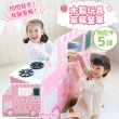【Mother garden】木製玩具 草莓餐車(家家酒 角色扮演玩具)