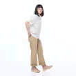 【JEEP】女裝 美式簡約休閒口袋長褲(卡其)