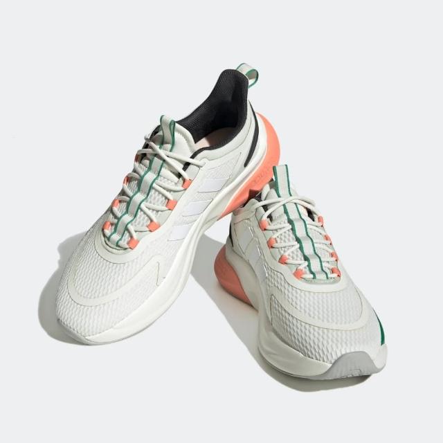 【adidas 愛迪達】ADIDAS ALPHABOUNCE+ 男避震慢跑鞋 白 KAORACER HP6618