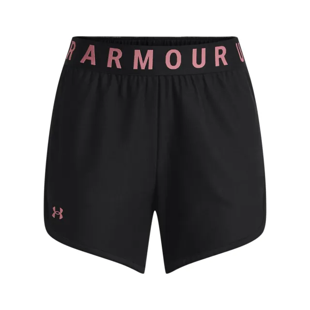 【UNDER ARMOUR】UA 女 Play Up 5吋運動短褲 _1355791-005(黑)