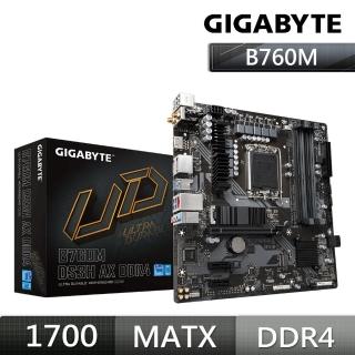 【GIGABYTE 技嘉】B760M DS3H AX DDR4 INTEL主機板