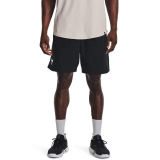 【UNDER ARMOUR】UA官方直營 男 巨石強森 Project Rock Woven 運動短褲 1377431-001(黑)