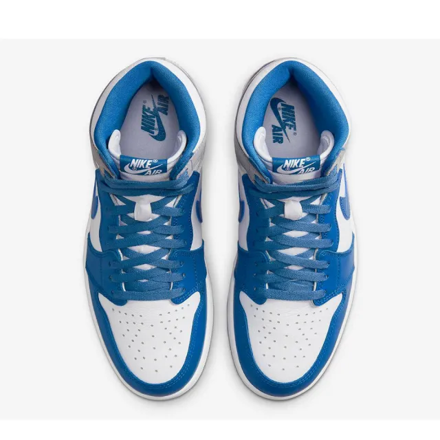 NIKE 耐吉】Air Jordan 1 Retro High OG True Blue 白藍灰休閒鞋