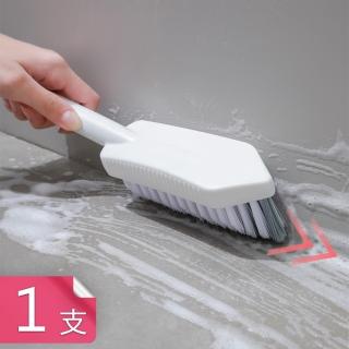 【Dagebeno荷生活】浴室角落隙縫直角清潔刷 黴菌陳年汙垢三角刷頭去汙刷(1入)