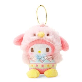 【SANRIO 三麗鷗】復活節系列 小雞裝扮造型玩偶吊練 美樂蒂