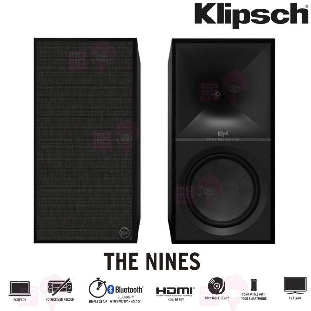 【Klipsch】The Nines 主動式喇叭(黑色 釪環 公司貨)