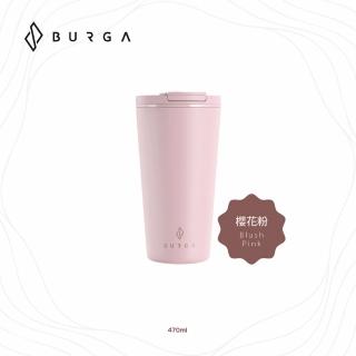 【BURGA】時尚隨行保溫杯 470ml-櫻花粉(BURGA)(保溫瓶)