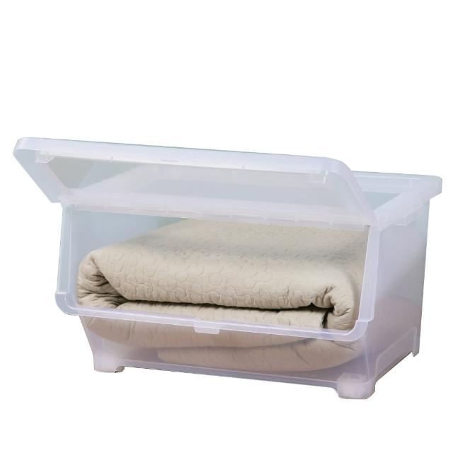 【KEYWAY 聯府】面寬55cm 直取式收納箱50L_4入(整理箱 置物箱 堆疊收納 LF608)