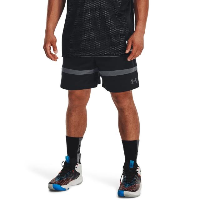 【UNDER ARMOUR】UA官方直營 男 Baseline 運動短褲 _1377309-001(黑)