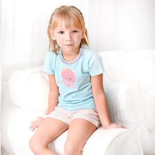 【奇哥官方旗艦】Chic a Bon 夢幻海洋水母側開衫/T恤(1-5歲)