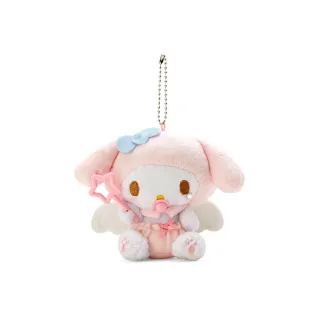 【SANRIO 三麗鷗】天使之淚系列 寶寶小天使造型玩偶吊飾 美樂蒂