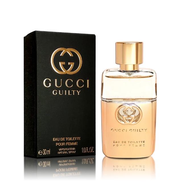 【GUCCI 古馳】Guilty 罪愛女性淡香水 30ML(專櫃公司貨)