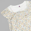 【ILEY 伊蕾】法式浪漫花卉假兩件棉質上衣(白色；M-XL；1232071223)