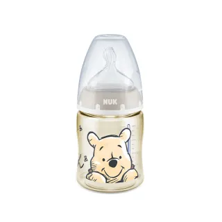 【NUK 官方直營】迪士尼寬口徑PPSU感溫奶瓶150mL(顏色隨機出貨)
