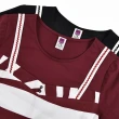 【ILEY 伊蕾】簡約質感撞色織帶縲縈上衣(兩色；M-XL；1232011442)