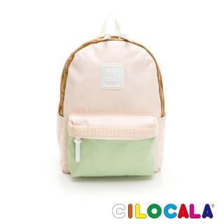 【CILOCALA】CILOCALA限量版亮彩尼龍防潑水COMBI後揹包-中大(椰奶白)