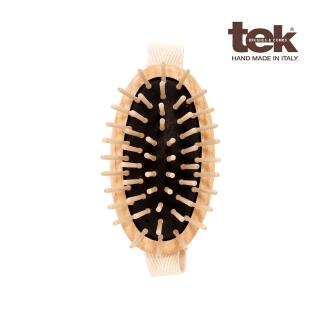 【tek】天然梣木按摩梳 握握梳(按摩梳/氣墊梳/頭皮按摩)
