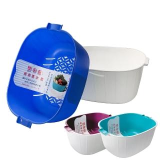 【生活King】樂淘淘蔬果瀝水籃/蔬果盆(7.6L)