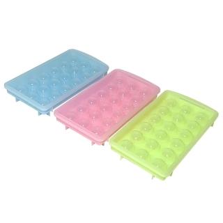 【生活King】寧靜色大丸製冰器/製冰盒/冰塊盒(18格)