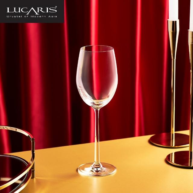 【LUCARIS】頂級無鉛水晶紅酒杯 白酒杯 405ml 1入(紅白酒杯)