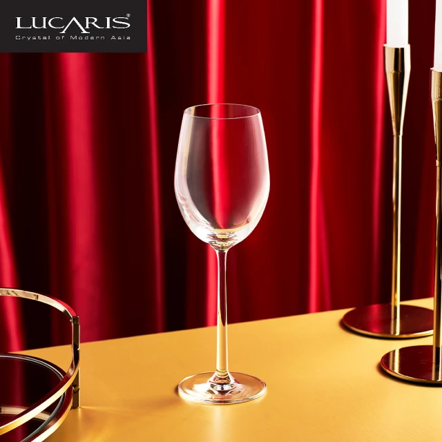 LUCARIS 頂級無鉛水晶紅酒杯 白酒杯 405ml 1入(紅白酒杯)