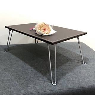 【DIY創意生活大師】馬鞍皮面折疊桌(臺灣製造免組裝)