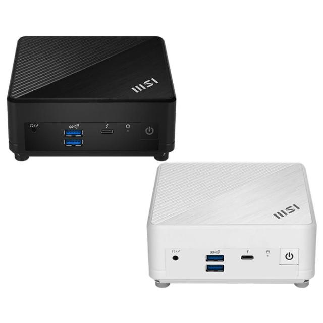 【微星平台】i7十核 Win10{Cubi 5 12M-043BTW-SP7}迷你電腦(i7-1255U/16G/500G+1TB)